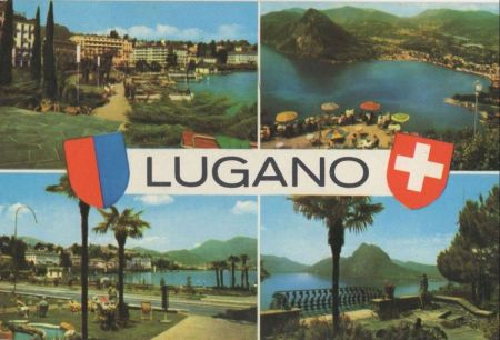 Lugano - Schweiz - 4 Bilder Lugano - Schweiz - 4 Bilder