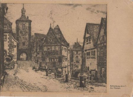 Rothenburg ob der Tauber - Plönlein Rothenburg ob der Tauber - Plönlein