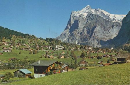 Grindelwald - Schweiz - Wetterhorn Grindelwald - Schweiz - Wetterhorn