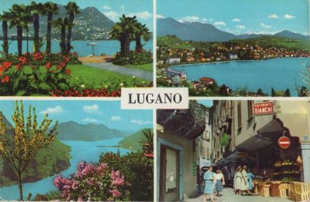 Lugano - Schweiz - 4 Bilder Lugano - Schweiz - 4 Bilder