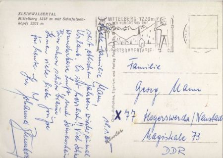 Kleinwalsertal - Österreich - Mittelberg