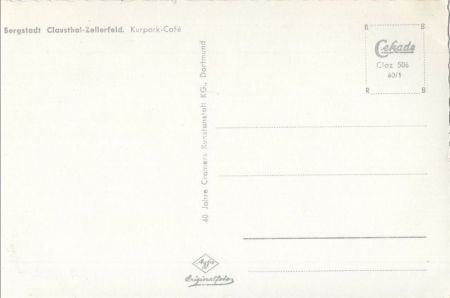 Clausthal-Zellerfeld - Kurpark-Café Clausthal-Zellerfeld - Kurpark-Café