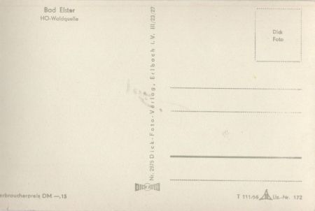 Bad Elster - HO-Waldquelle