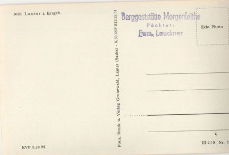 Lauter / Sachsen - Morgenleithe Lauter / Sachsen - Morgenleithe