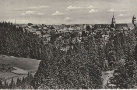 Freudenstadt - Blick vom Schöneck Freudenstadt - Blick vom Schöneck
