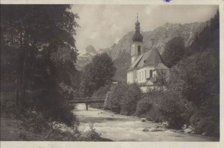 Ramsau - Motiv an der Kirche Ramsau - Motiv an der Kirche