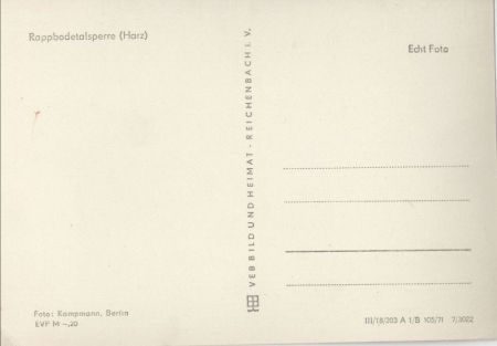 Rappbodetalsperre - Sperrmauer
