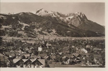 Partenkirchen (OT von Garmisch-Partenkirchen) - Ansicht Partenkirchen (OT von Garmisch-Partenkirchen) - Ansicht