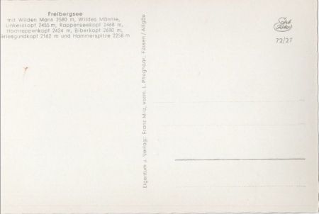 Freibergsee - mit Wilden Mann