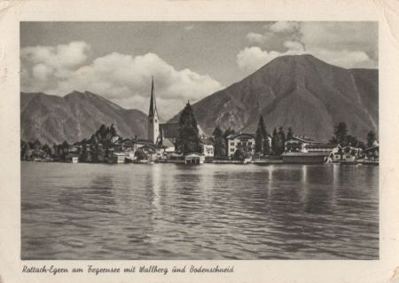 Rottach - mit Wallberg Rottach - mit Wallberg