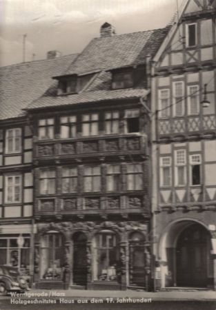 Wernigerode - Holzgeschnitztes Haus Wernigerode - Holzgeschnitztes Haus