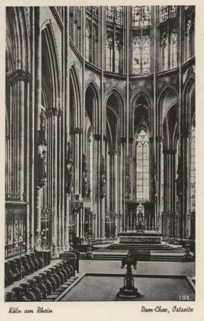 Köln - Dom, Chor, Ostseite Köln - Dom, Chor, Ostseite