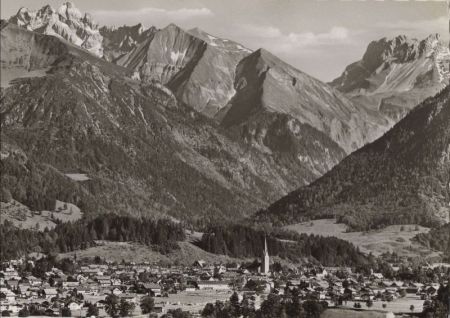 Oberstdorf - mit Krottenspitzen Oberstdorf - mit Krottenspitzen