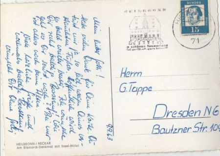 Heilbronn - Bismarck-Denkmal Heilbronn - Bismarck-Denkmal