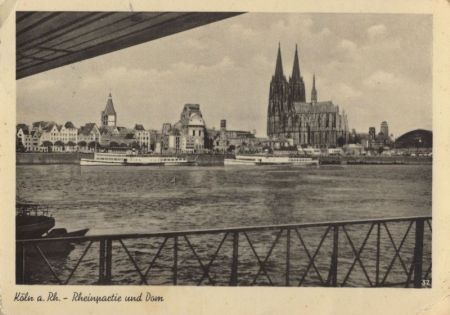 Köln - Rheinpartie und Dom Köln - Rheinpartie und Dom