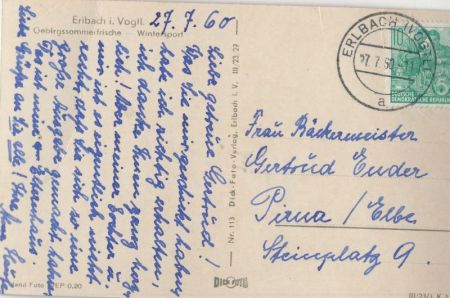 Erlbach - Ansicht von oben