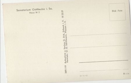 Bad Gottleuba - Sanatorium