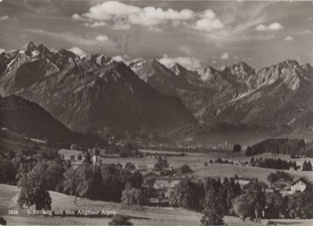 Oberstdorf-Schöllang - mit Allgäuer Alpen Oberstdorf-Schöllang - mit Allgäuer Alpen