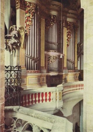 Freiberg - Dom, Silbermannorgel Freiberg - Dom, Silbermannorgel