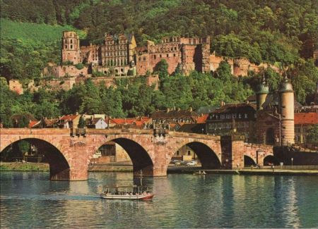 Heidelberg (Neckar) - vom Neckar Heidelberg (Neckar) - vom Neckar