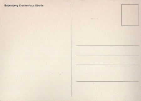 Babelsberg (OT von Potsdam) - Krankenhaus Oberlin Babelsberg (OT von Potsdam) - Krankenhaus Oberlin