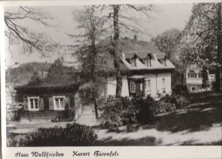 Altenberg-Bärenfels - Haus Waldfrieden Altenberg-Bärenfels - Haus Waldfrieden