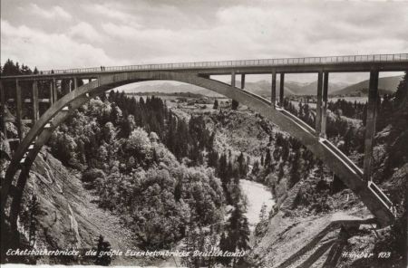 Bad Bayersoien-Echelsbach - Echelsbacher Brücke Bad Bayersoien-Echelsbach - Echelsbacher Brücke