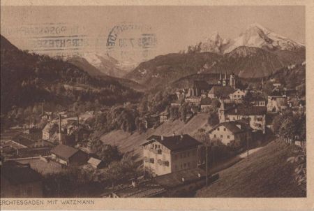 Berchtesgaden - mit Watzmann Berchtesgaden - mit Watzmann