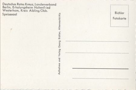 Bad Aibling - Westerham, Erholungsheim Hohenfried Bad Aibling - Westerham, Erholungsheim Hohenfried
