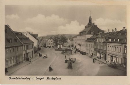 Ehrenfriedersdorf - Marktplatz Ehrenfriedersdorf - Marktplatz