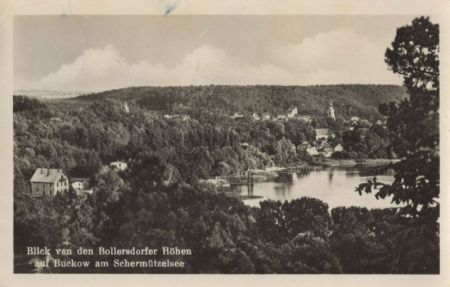 Buckow (Märkische Schweiz) - mit Schermützelsee Buckow (Märkische Schweiz) - mit Schermützelsee