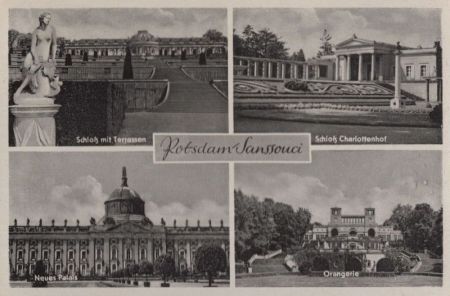 Potsdam, Sanssouci - 4 Bilder Potsdam, Sanssouci - 4 Bilder