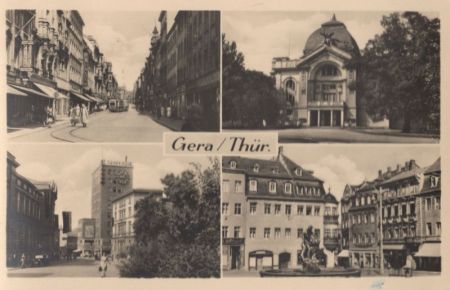 Gera - 4 Bilder Gera - 4 Bilder
