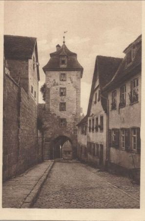 Rothenburg ob der Tauber - Kobolzeller-Steig Rothenburg ob der Tauber - Kobolzeller-Steig