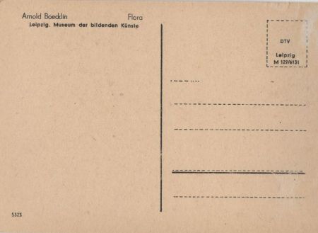 Arnold Boecklin Flora Arnold Boecklin Flora