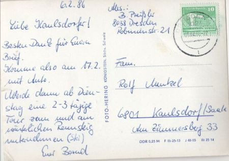 Sächsische Schweiz - Schrammsteine