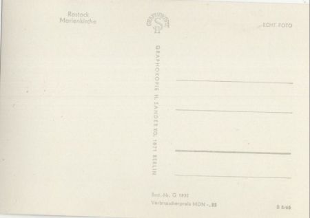 Rostock - Marienkirche