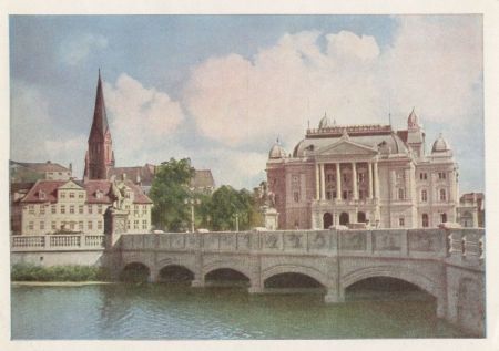 Schwerin, Mecklenburg - Schlossbrücke Schwerin, Mecklenburg - Schlossbrücke