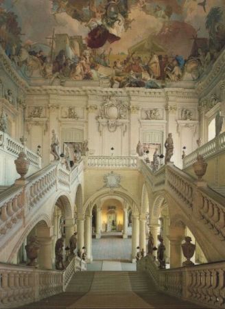 Würzburg - Residenz, Treppenhaus Würzburg - Residenz, Treppenhaus