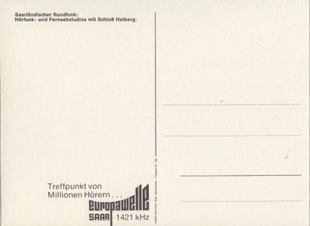 Saarbrücken - Hörfunk- und Fernsehstudios Saarbrücken - Hörfunk- und Fernsehstudios