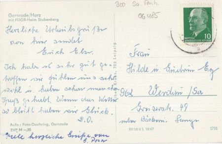 Gernrode - mit FDGB-Heim Stubenberg Gernrode - mit FDGB-Heim Stubenberg