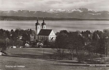Tutzing - mit Gebirge Tutzing - mit Gebirge