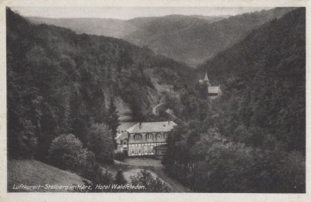 Stolberg (Harz) - Hotel Waldfrieden Stolberg (Harz) - Hotel Waldfrieden