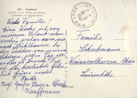 Turckheim - Frankreich - Ansicht
