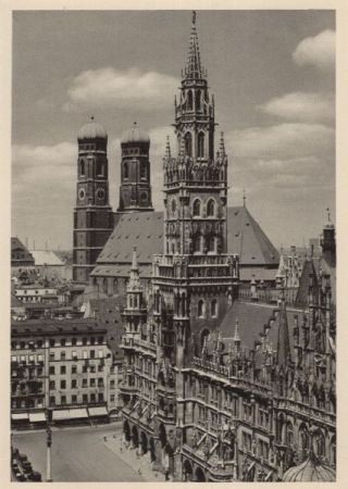 München - Rathaus, Frauentürme München - Rathaus, Frauentürme