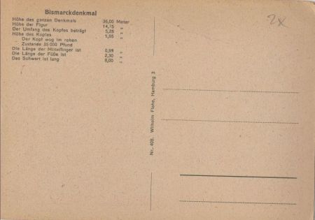 Hamburg - Bismarckdenkmal