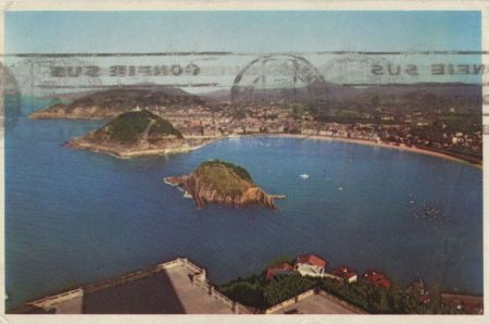 San Sebastian - Spanien - vin Igueldo San Sebastian - Spanien - vin Igueldo