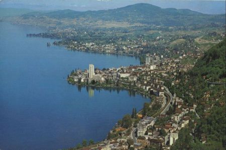Montreux - Schweiz - Territet - Clarens - Vevey Montreux - Schweiz - Territet - Clarens - Vevey