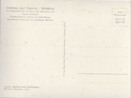 Schnaittach-Schloßberg - Luftbild Schnaittach-Schloßberg - Luftbild