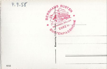 Sustenpass - Schweiz - Feldmoosalp